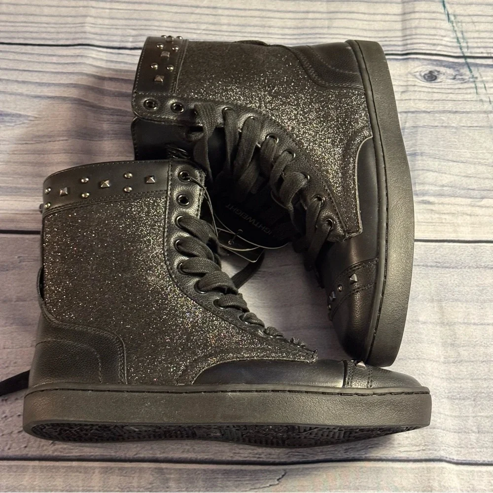 Love Pastry High Top Dance Sneakers, 5